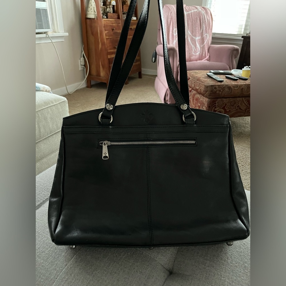 Patricia Nash Poppy Tote black